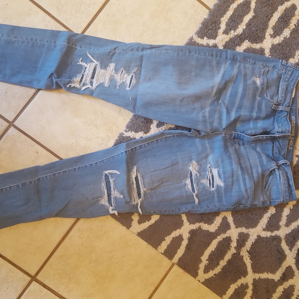 ****sold***ae high rise jegging stretch